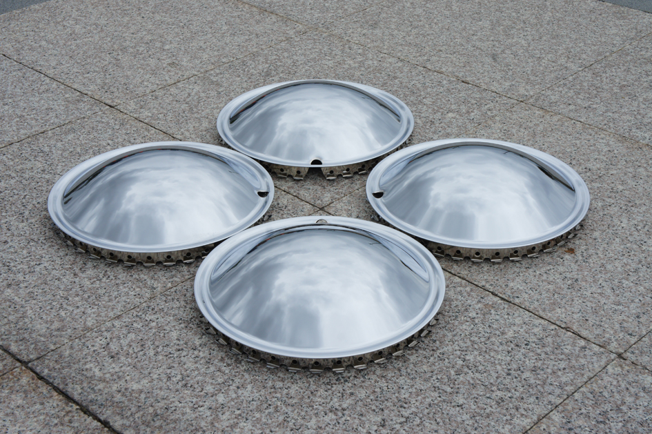 Baby Moon ChromeWhite Wheel Cover Baby Moon Hubcap Baby Moon Trim Rim ...